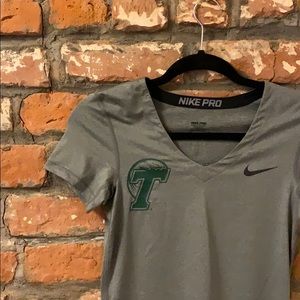 Tulane Tennis Nike pro Women’s Dry-fit Shirts